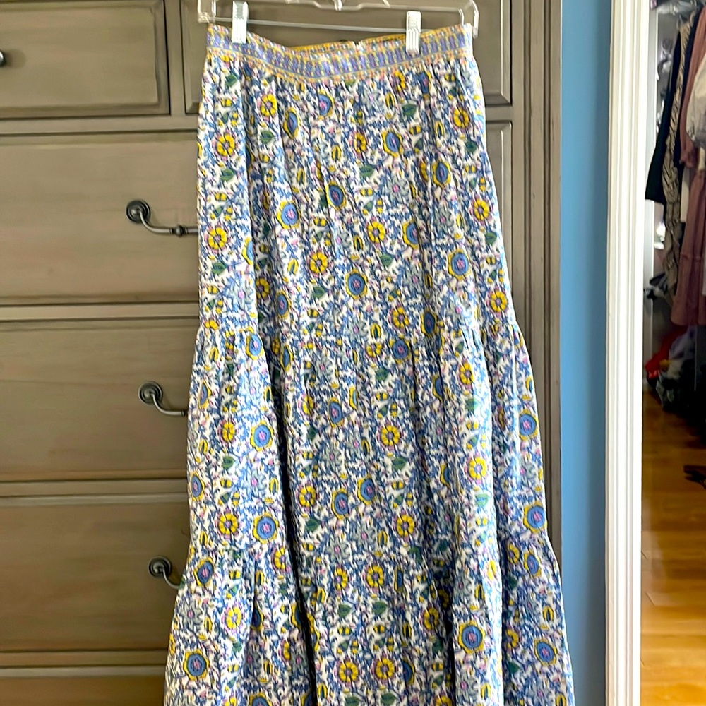 Size 4 floral skirt from Boden.